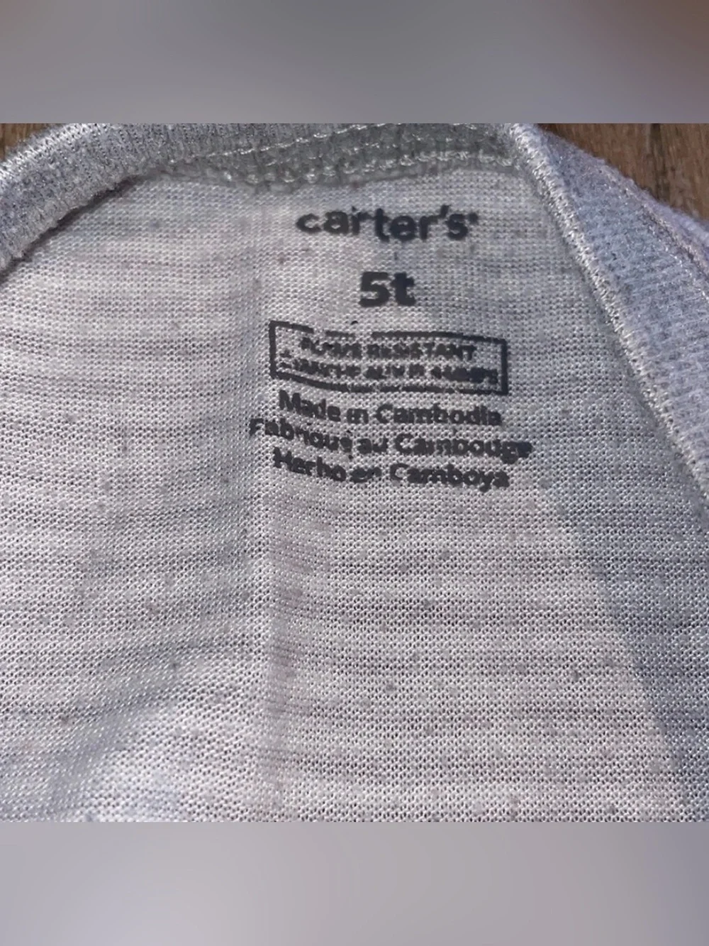 Carter's Striped Dino Pajamas